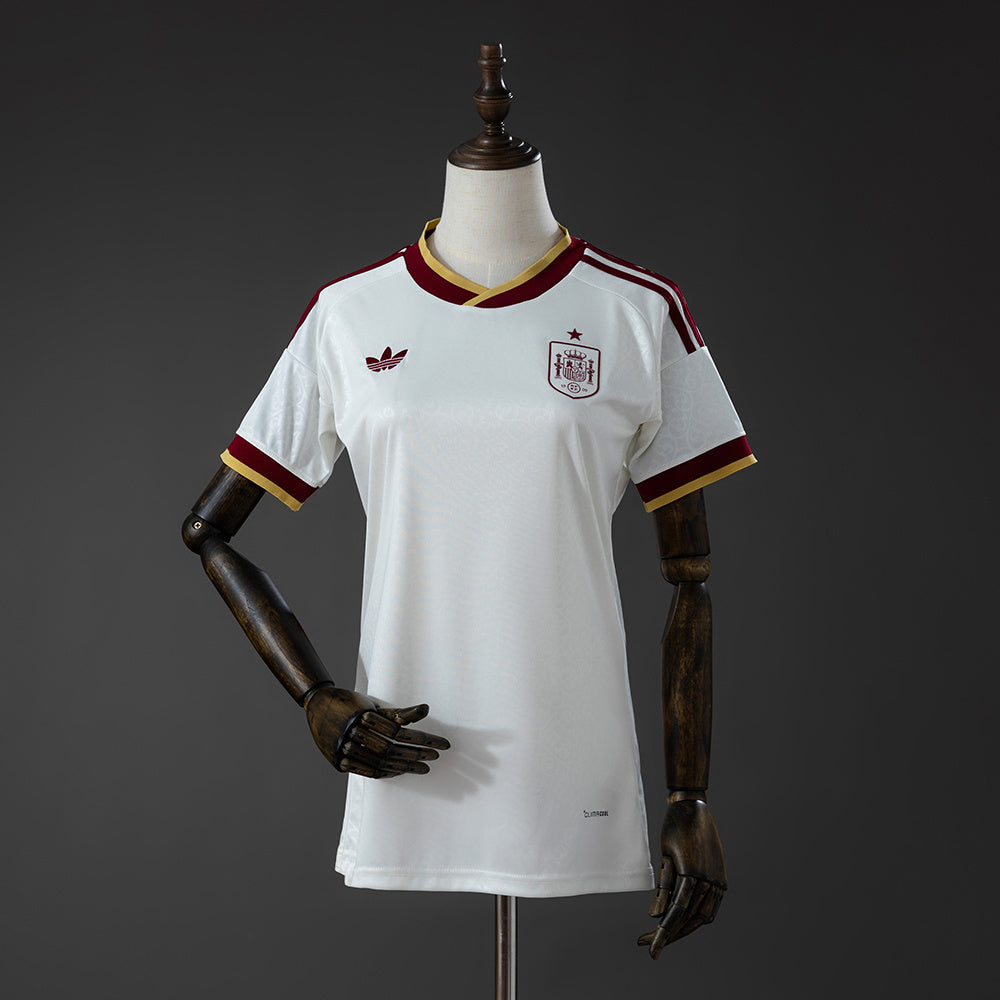 Camisa Espanha - 2026 Away Feminina Versão Torcedor